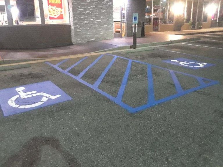 Handicap Striping