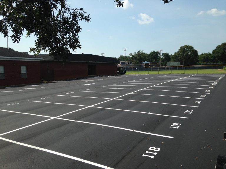 Striping Parking Lot